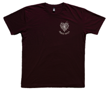 Load image into Gallery viewer, Spider Hand Tee (Burgundy)
